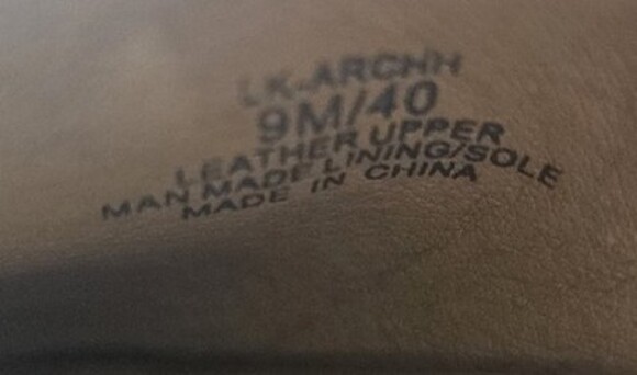 Lucky Brand Women's Archh Almond Toe Asymmetrical Ballet Flats Navy Size 9 - Picture 7 of 8